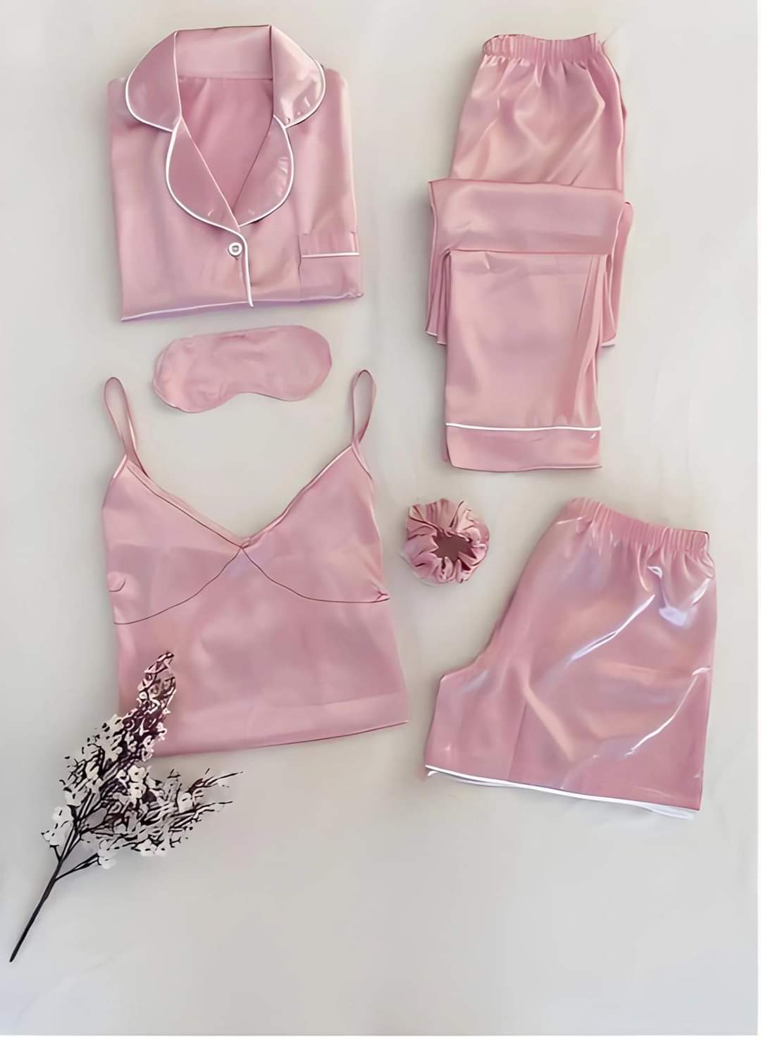 BM Clothing's Six Piece Nighty Set