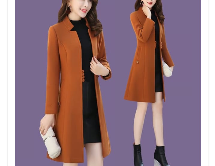 Classic Long Fleece Coat