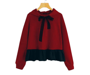 Women's Frill Style Hoodie!